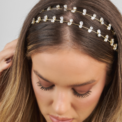 Tiara Leaf  Zirconia
