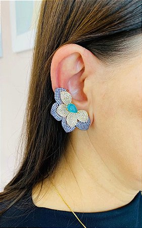 Ear cuff flor