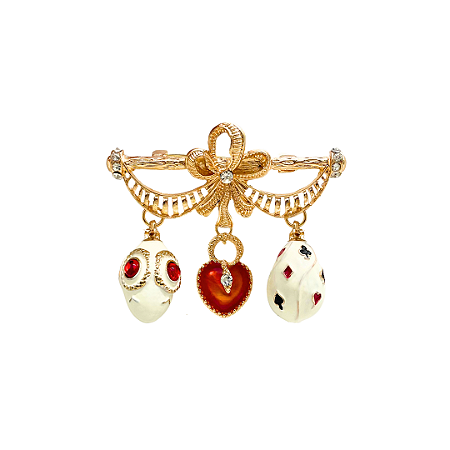 Broche Alfinete Copas