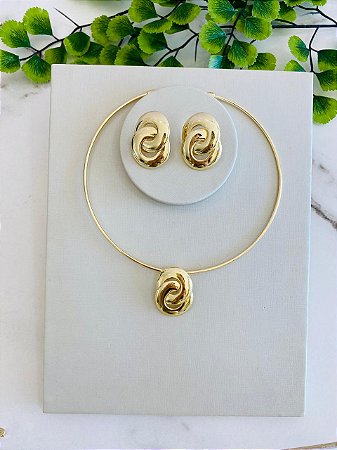 Conjunto Aro Circulo Transpassado