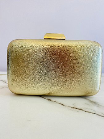 Clutch Brilho Dourada