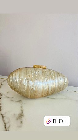 Clucth Madreperola Oval