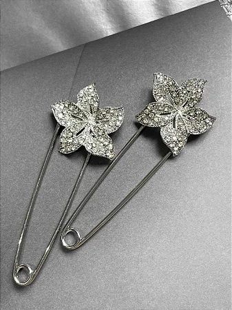 Broche Alfinete Flor