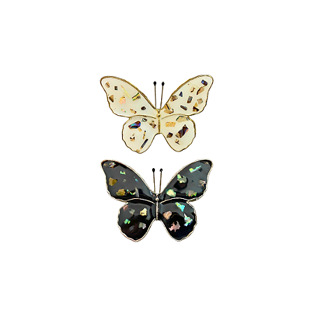 Broche Ímã Butterfly Abalone