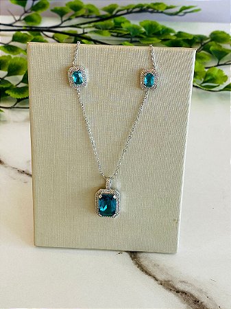 Conjunto retangular turmalina