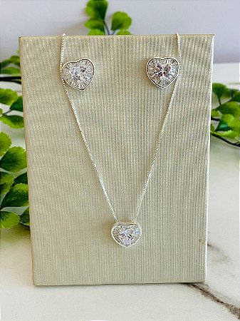 Conjunto Colar e Brinco