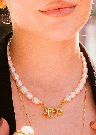 Colar Triunfo Dourado