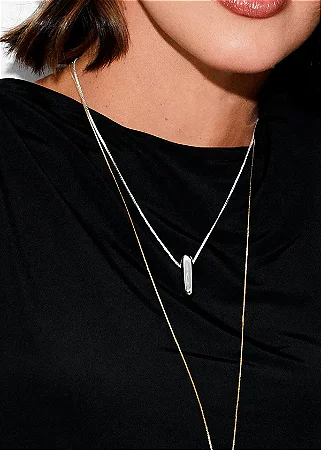 Colar Unica P -Prata