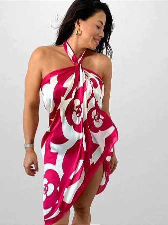 Pareô Camélias 180x90cm