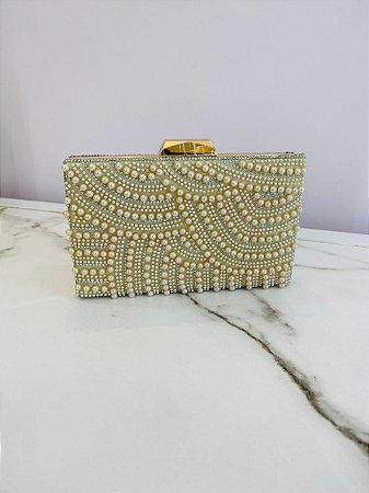 Clutch Com Pérolas