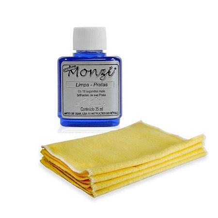 Limpa Prata Monzi 35Ml