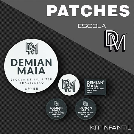 KIT PATCHES ESCOLA DM INFANTIL