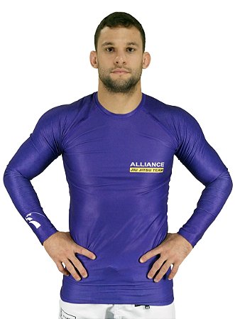 RASH GUARD ALLIANCE VULKAN ROXA 2022