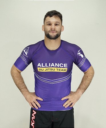 RASH GUARD ALLIANCE VULKAN ROXA 2024 MC