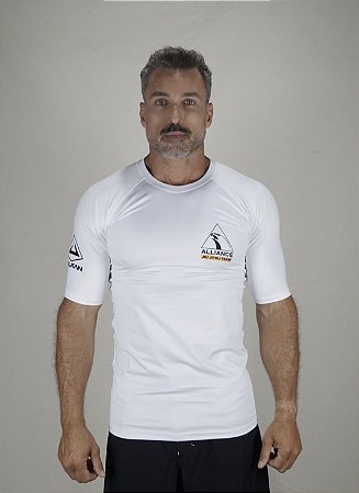 RASH GUARD ALLIANCE VULKAN BRANCA 2026 MC