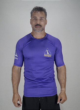 RASH GUARD ALLIANCE VULKAN ROXA 2026 MC