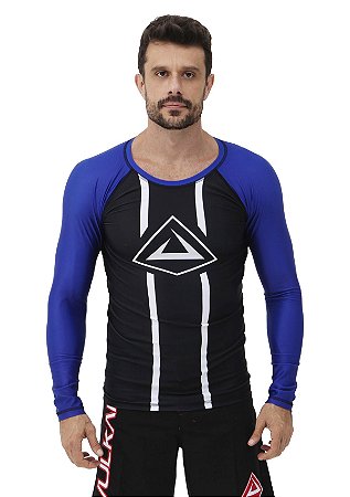 RASH GUARD VULKAN CHALLENGE ML AZUL