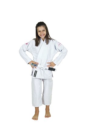 KIMONO VULKAN PRO EVOLUTION INFANTIL FEMININO BRANCO