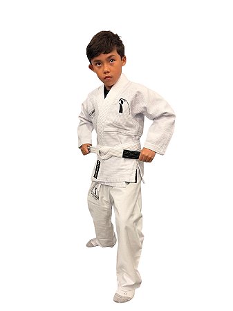 KIMONO ALLIANCE VULKAN INFANTIL BRANCO