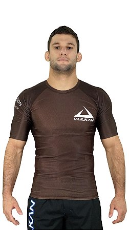 RASH GUARD VULKAN COMPETITION MARROM