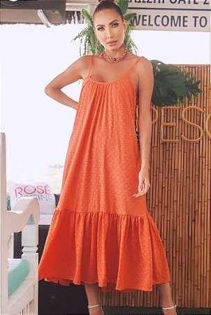 Vestido Regata Coral