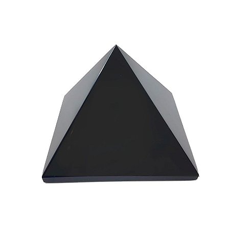 Pirâmide em Obsidiana Negra 604gr