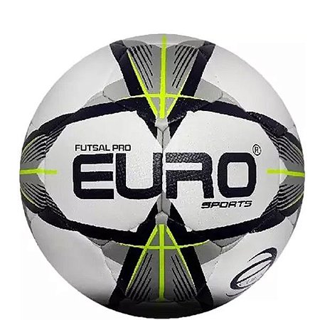 Bola Euro Sports Futsal Pro Cinza-Amarela - Riograndense Atacado |  Distribuidor de calçados