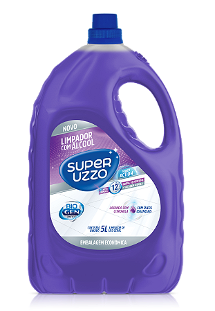 ALCOOL PERFUMADO LAVANDA C/ CITRONELA 5LTS - SUPERUZZO