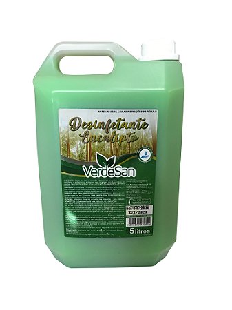 DESINFETANTE PERFUMADO EUCALIPTO  5LT -