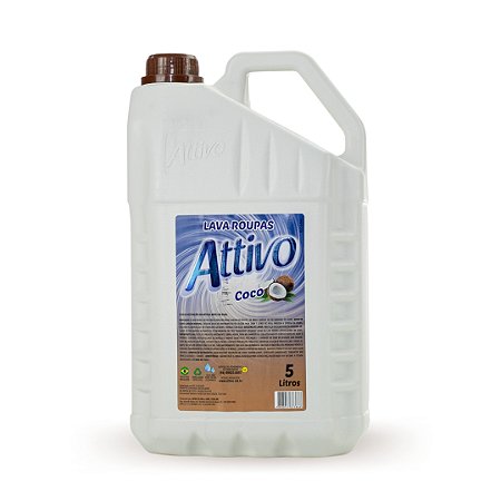 LAVA ROUPAS CÔCO ATTIVO 5LT
