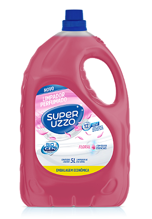 LIMPADOR PERFUMADO FLORAL SUPERUZZO - 5LTS