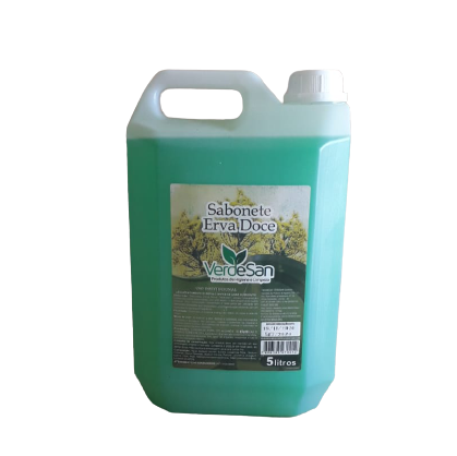 SABONETE LIQUIDO ERVA DOCE - 5 LITROS