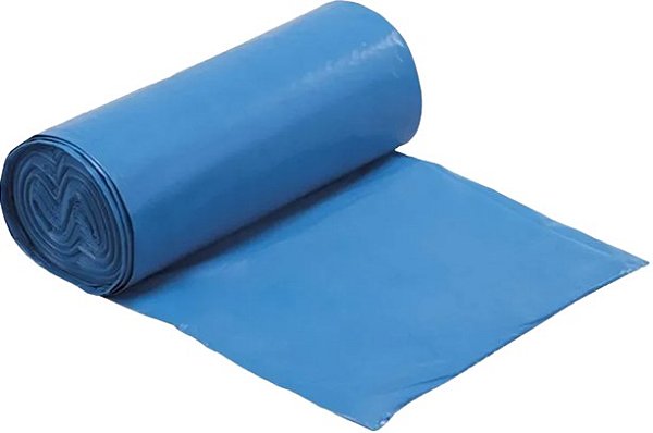 SACO LIXO ROLO AZUL 30 LTS - Contem 50 Sacos