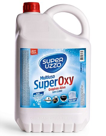SUPER OXY - OXIGENIO ATIVO SEM CLORO 5 lts