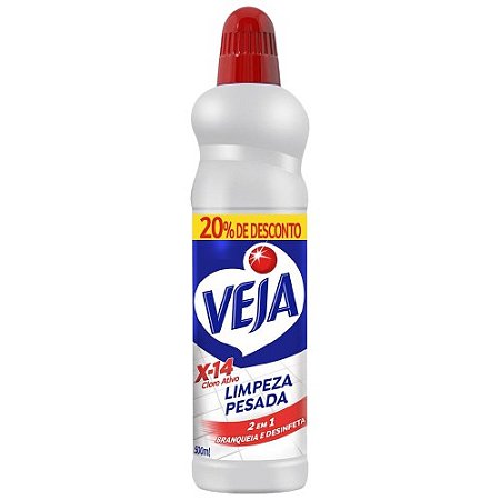 VEJA X14 CLORO ATIVO - LIMPEZA PESADA 500ML