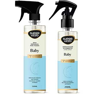 KIT AGUA PERFUMADA E HOME SPRAY - BABY