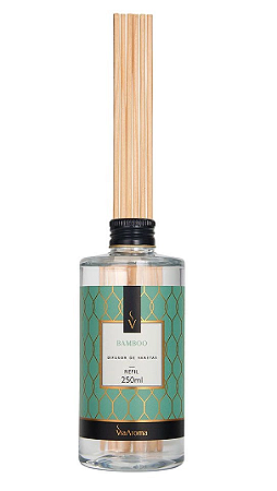 REFIL DIFUSOR VARETAS VIA AROMA 250ML - BAMBOO