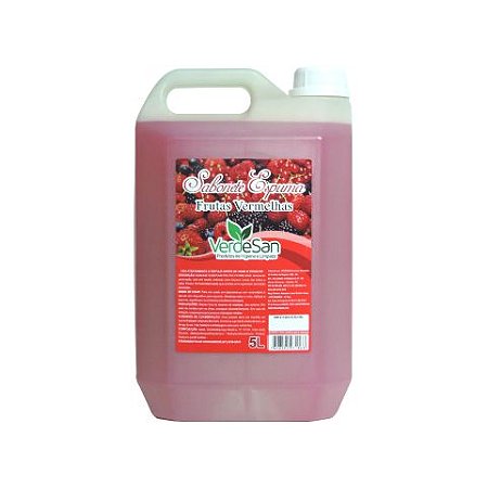 SABONETE ESPUMA 5LTS - FRUTAS VERMELHAS