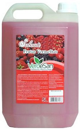 SABONETE LIQUIDO FRUTAS VERMELHAS - 5 LITROS