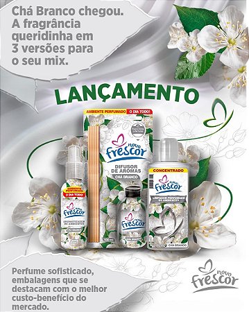 KIT CHA BRANCO - NOVOFRESCOR