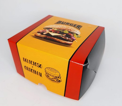 Caixa para Hamburger  12x12x7