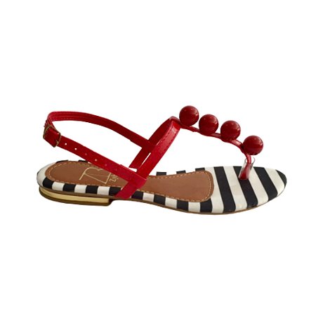 sandalia rasteira slim