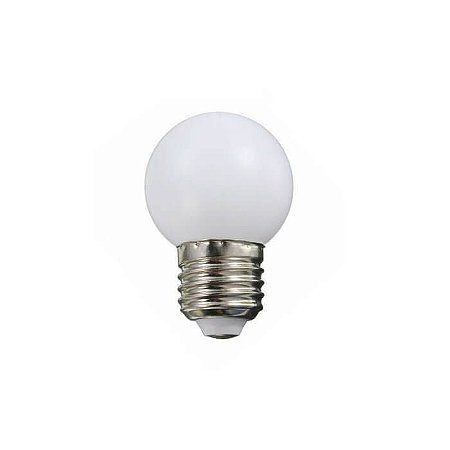 LÂMPADA BOLINHA LED 1W - 3000K - 220V