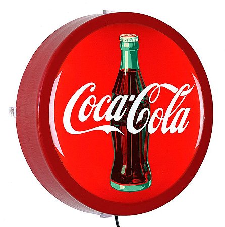 LUMINOSO ESTILO BAR - 24cm - COCA COLA MOD.4