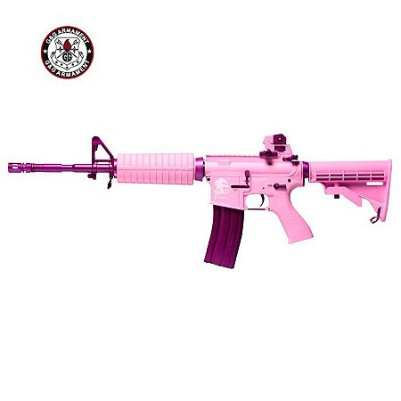 Rifle de  Airsoft  AEG  G&G  M4 Feme Fatale 15 Pink  Cal 6mm