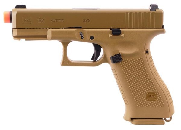 Pistola de Airsoft GBB Glock 19X Army Armamment Licenciada Cal .6mm