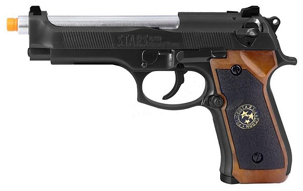 Pistola de Airsoft GBB WE M92 GEN2 S.T.A.R.S. Black Cal.6mm