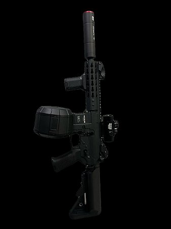 RIFLE AIRSOFT ROSSI AR15 NEPTUNE PDW 6,5 CUSTOM 6MM