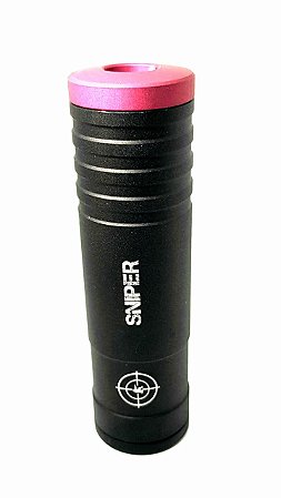 Supressor Airsoft Sniper 110mm Preto