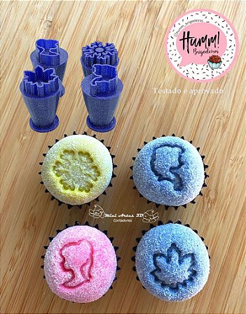Carimbo para brigadeiro Frozen
